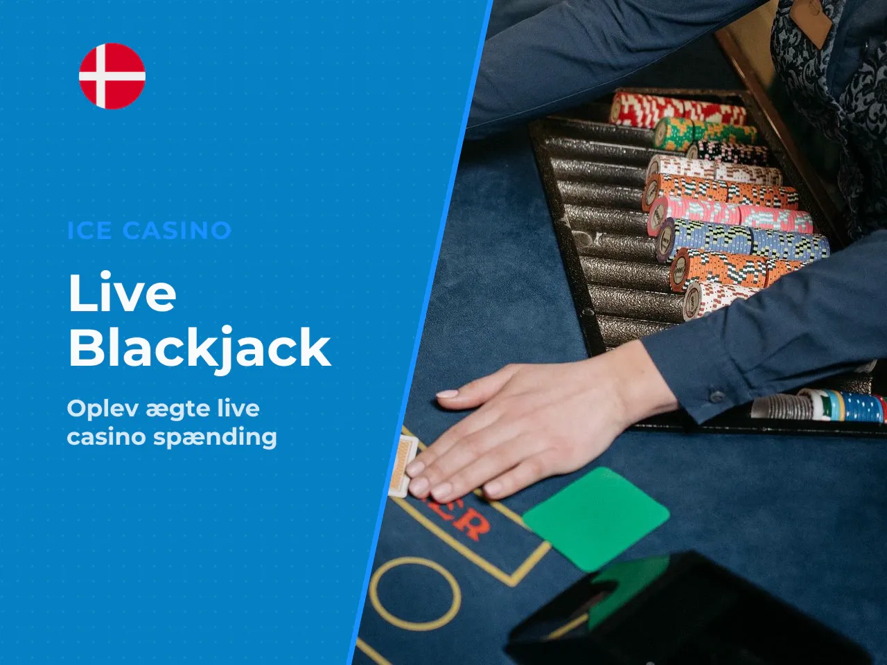 Sådan fungerer blackjack live dealer og