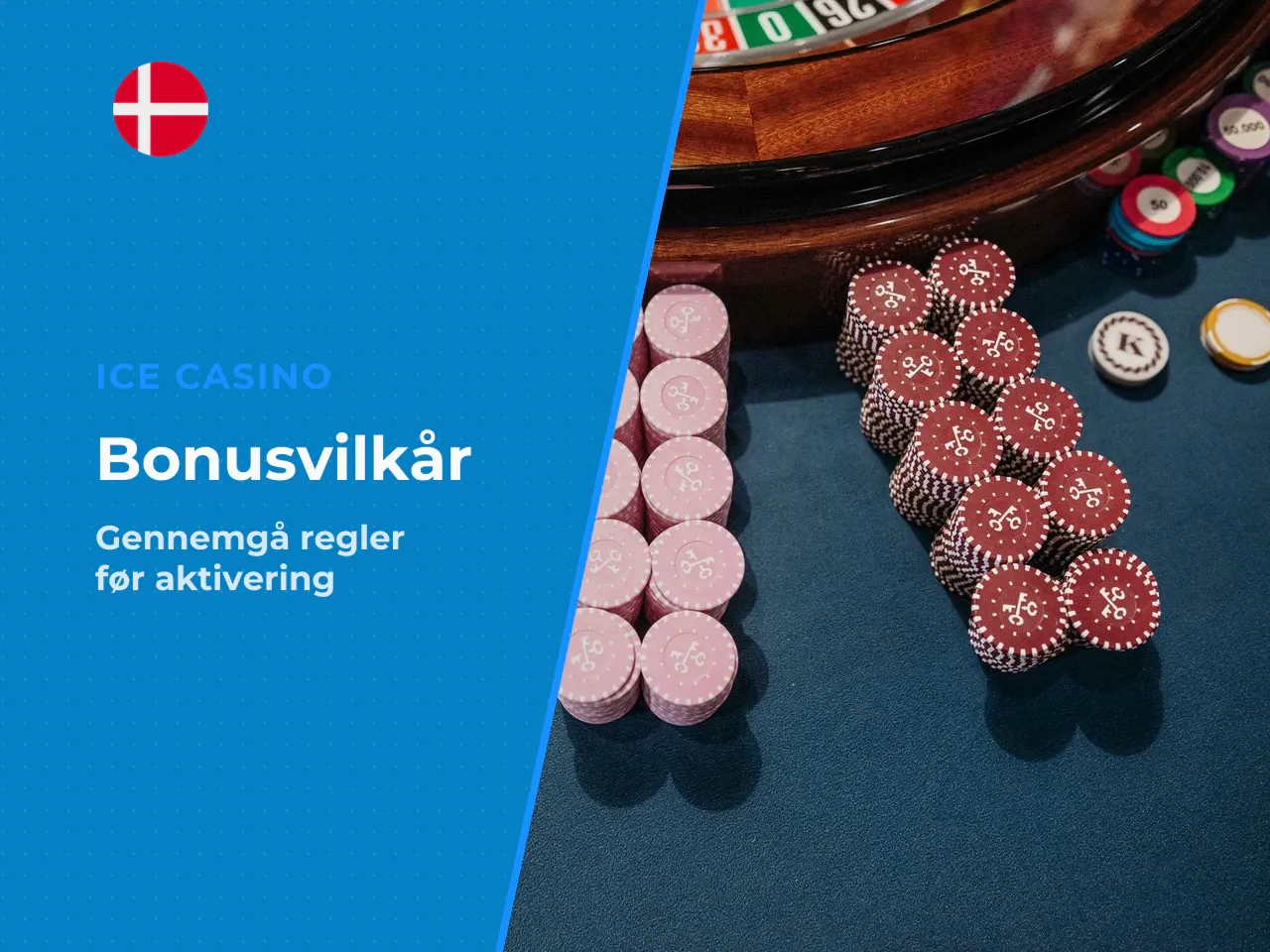 Tjekliste før aktivering af Ice Casino