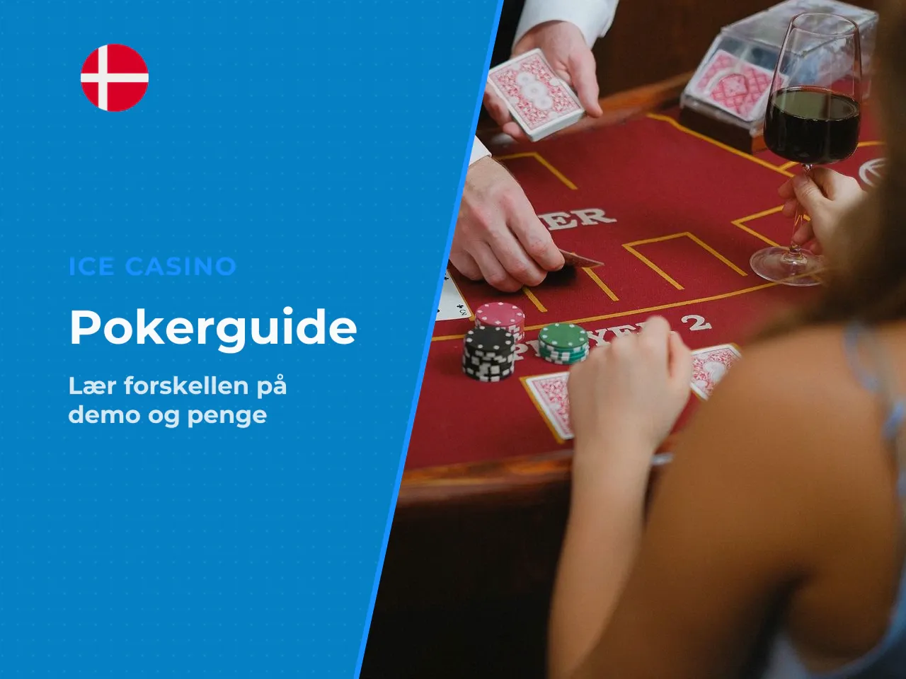 Poker demo eller spil om rigtige