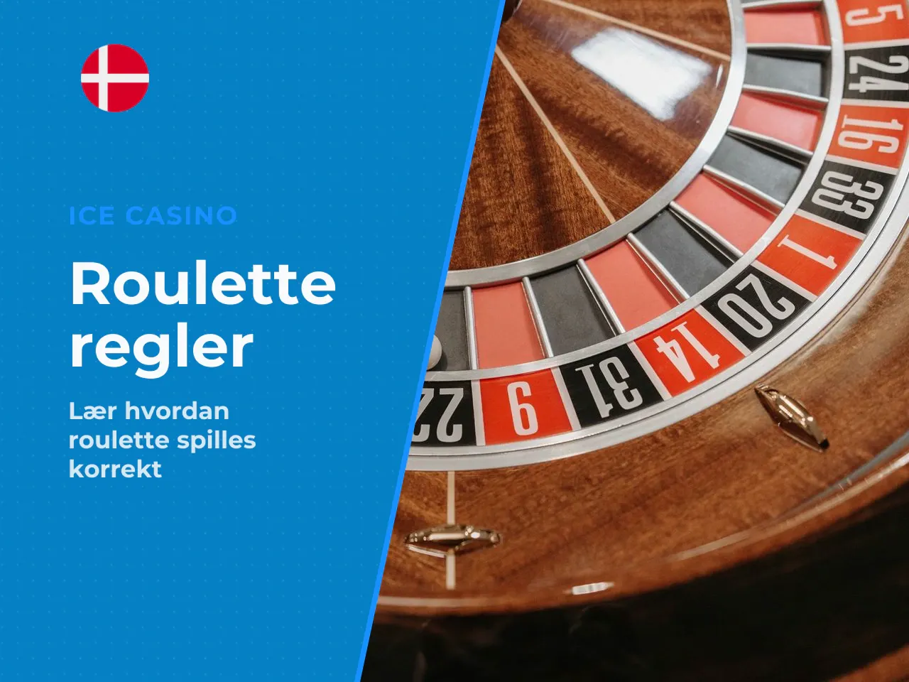 Når kuglen lander på et tal