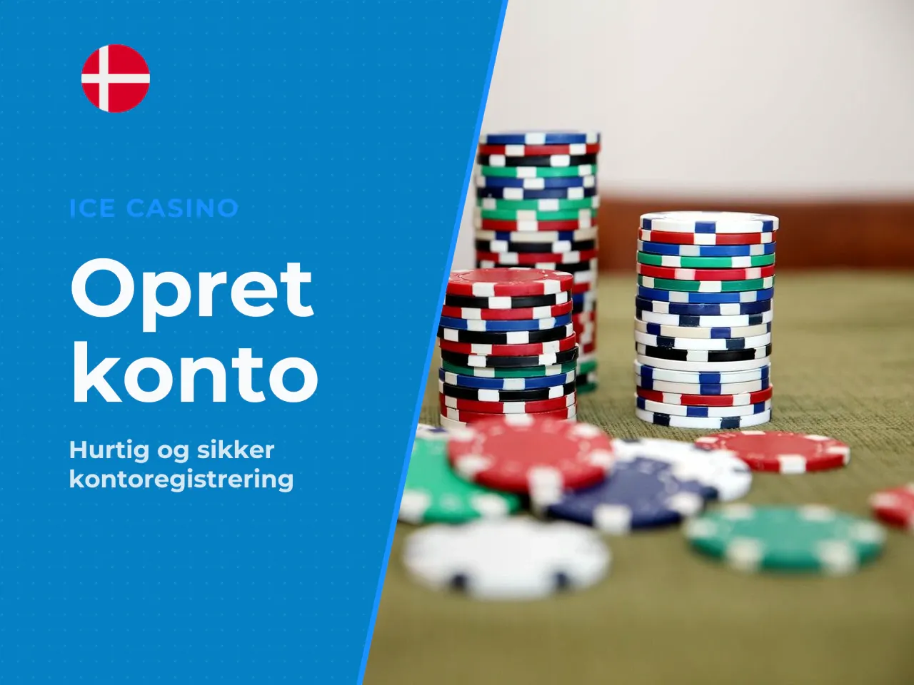 11 Registrering af account, Ice Casino