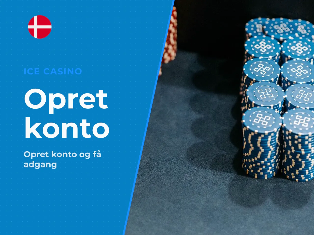 Games og live casino på Ice