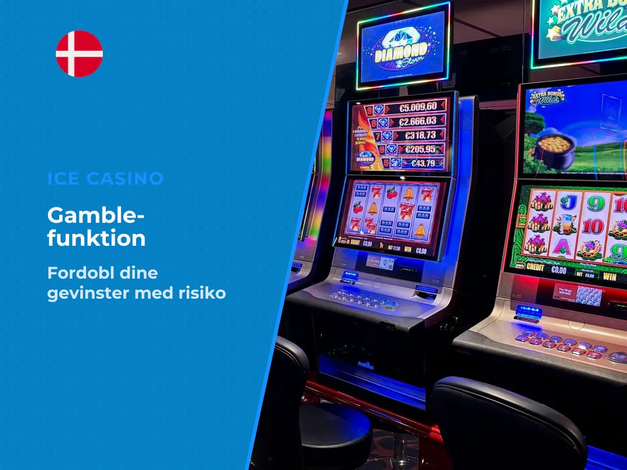 Gamble-funktion Kvit eller Dobbelt. Efter enhver