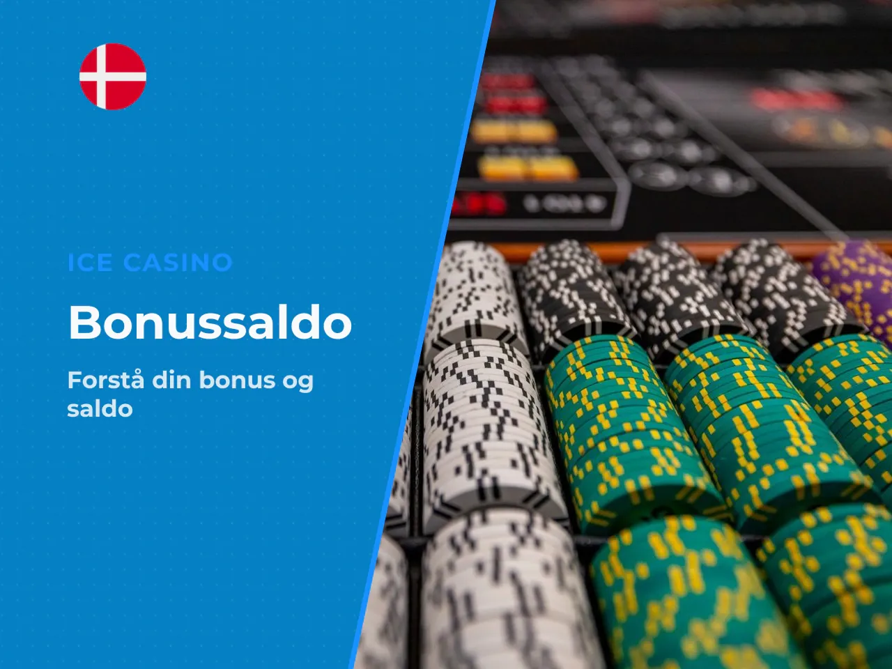 Ice Casino bonus balance hvordan bonusmidler