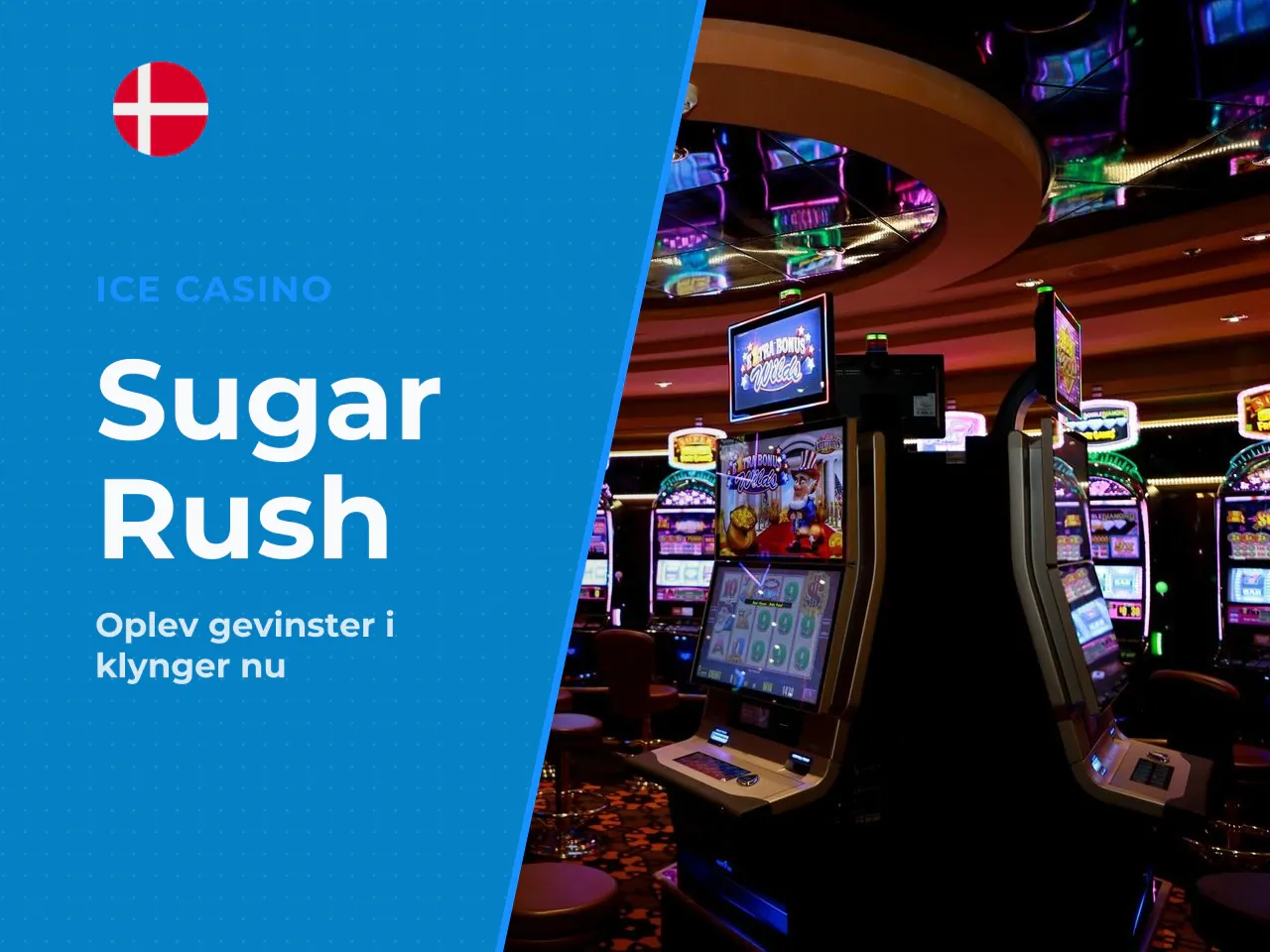 I Sugar Rush dannes gevinster som