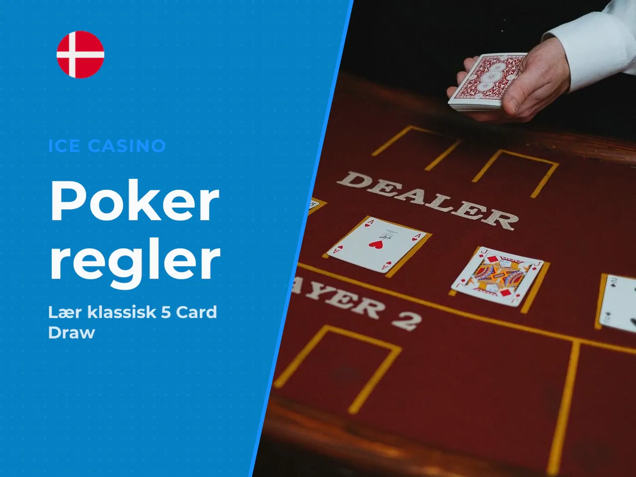 5 Card Draw poker regler. 5