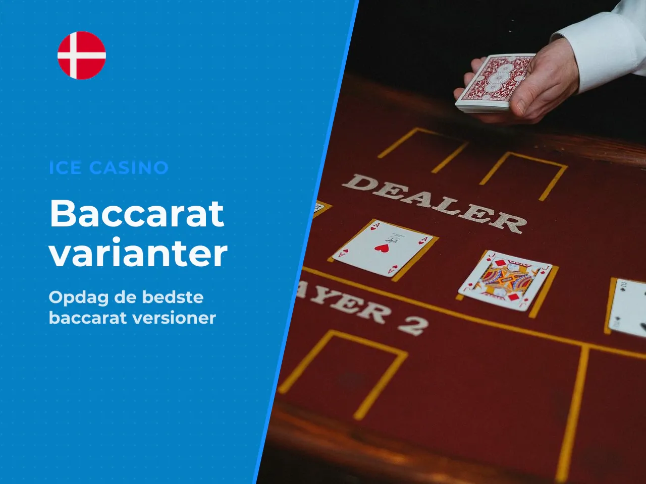 Populære online varianter af baccarat. De