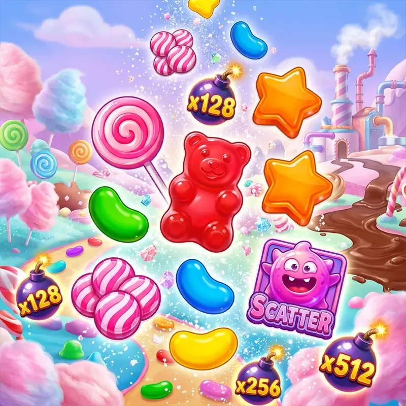 Sugar Rush 1000 slot review, demo