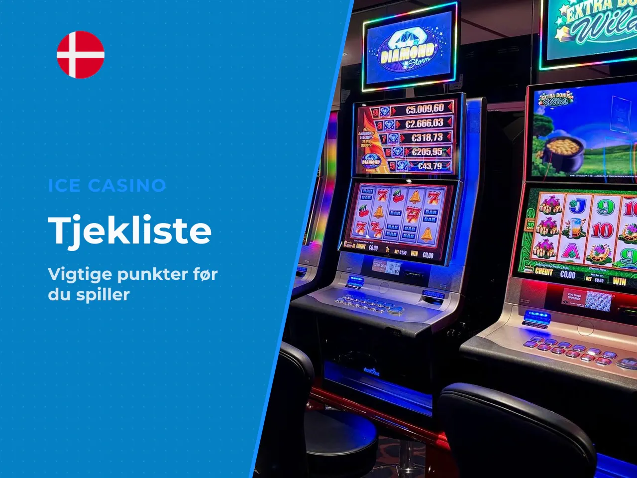 Tjekliste før du spiller for rigtige