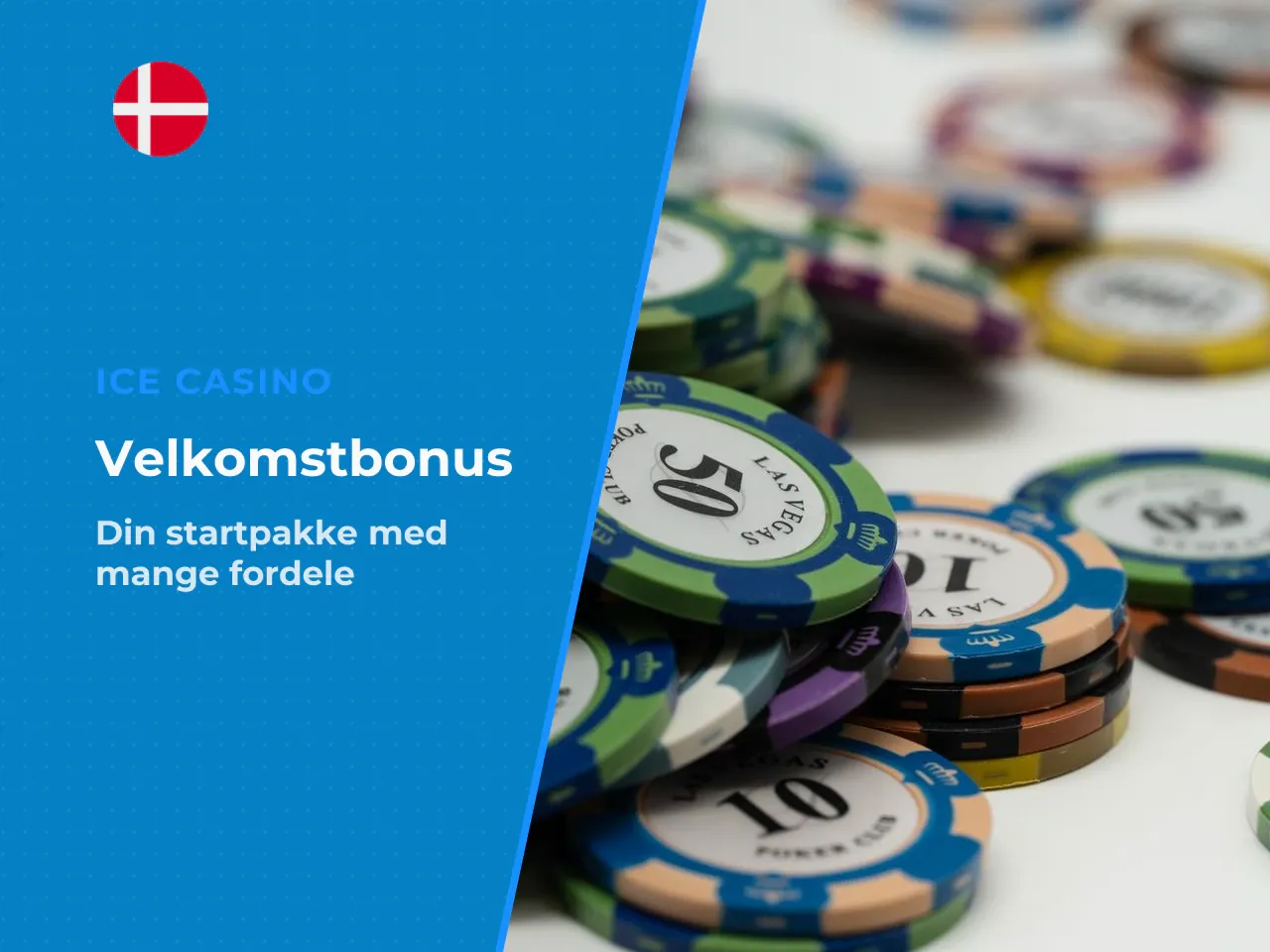 Ice Casino welcome bonus ved registrering